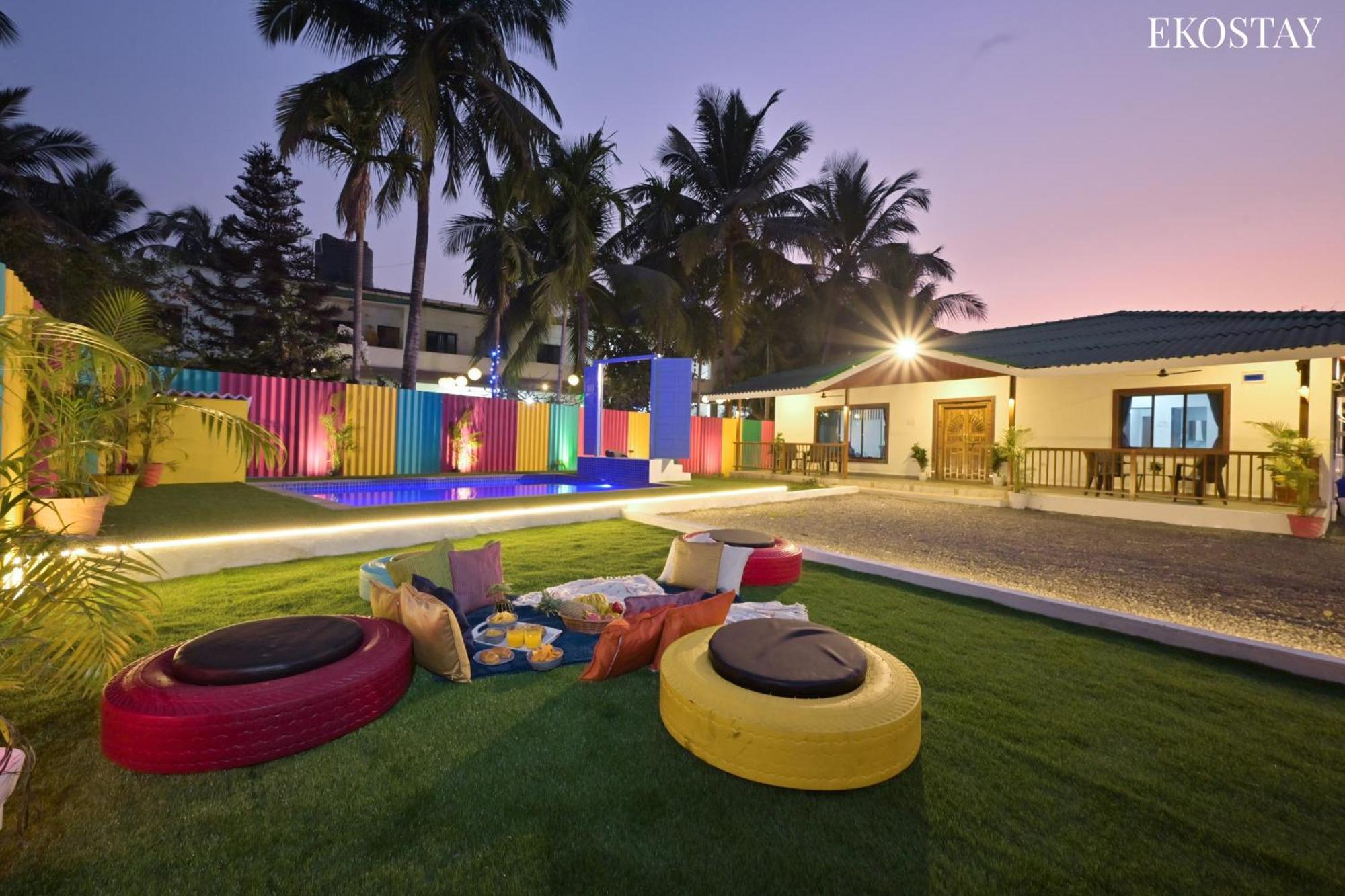 Ekostay - Blue Door Villa Alibag Exterior photo